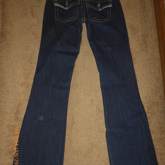 Women's VS 5 Low Flap Low Rise Flare Jeans - Picture 4 of 4